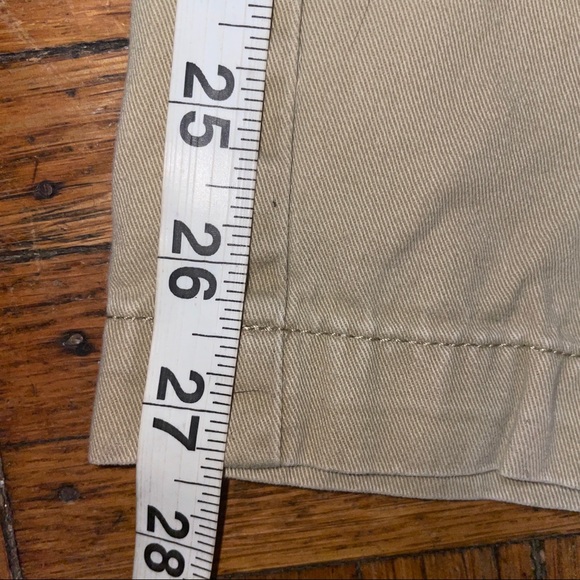 Boys’ Lands End Tan Khakis 28x27.5 - Picture 6 of 7